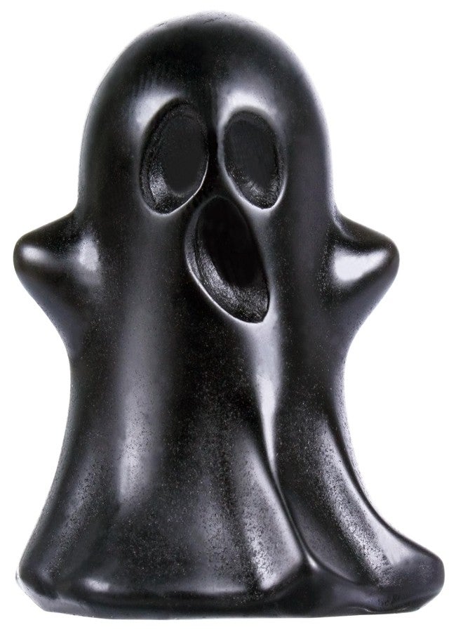 Ytbeoxk Crystal Ghost Statue Natural Gemstone Sculpture (Black Obsidian) - Image 1